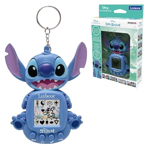Lexibook, Disney Stitch, My Best-e, Tragbare Spielkonsole, Interaktiver und pädagogischer Begleiter für Kinder, 8 Spielkategorien, Farbiger Bildschirm, Blau, JLMB10D Lexibook, Disney Stitch, My Best-e, Tragbare Spielkonsole, Interaktiver und pädagogischer Begleiter für Kinder, 8 Spielkategorien, Farbiger Bildschirm, Blau, JLMB10D von Lexibook