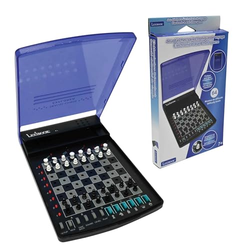 Lexibook, Elektronisches Reiseschachset, 32 Figuren, 64 Schwierigkeitsstufen, 1 bis 2 Spieler, Strategiespiel, Familienspiel, LCG500 Lexibook, Elektronisches Reiseschachset, 32 Figuren, 64 Schwierigkeitsstufen, 1 bis 2 Spieler, Strategiespiel, Familienspiel, LCG500 von Lexibook