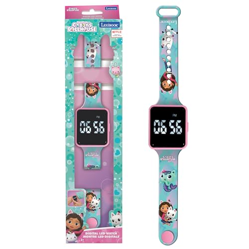 Lexibook, Gabby’s Dollhouse, Digitale Uhr, 12 24-Stunden-Anzeige DMW060GDH Lexibook, Gabby’s Dollhouse, Digitale Uhr, 12 24-Stunden-Anzeige DMW060GDH von Lexibook
