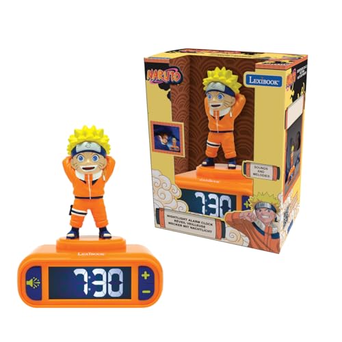Lexibook, Naruto, Naruto Wecklicht-Wecker, Geräusche und Melodien, beleuchtetes LCD-Display, Lichtfunktion, Schlummerfunktion, RL800NA Lexibook, Naruto, Naruto Wecklicht-Wecker, Geräusche und Melodien, beleuchtetes LCD-Display, Lichtfunktion, Schlummerfunktion, RL800NA von Lexibook