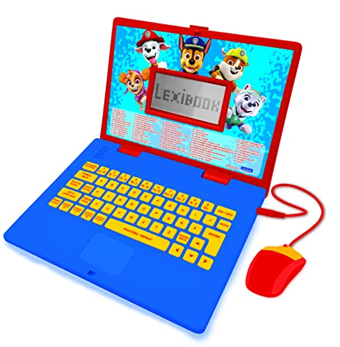 Lexibook, Paw Patrol, Lern- und zweisprachiger Laptop Polnisch/Englisch, Spielzeug für Kind, 124 Aktivitäten, Lernen und Spielen Spiele und Musik, Rot/Blau, JC598PAi17 Lexibook, Paw Patrol, Lern- und zweisprachiger Laptop Polnisch/Englisch, Spielzeug für Kind, 124 Aktivitäten, Lernen und Spielen Spiele und Musik, Rot/Blau, JC598PAi17 von Lexibook
