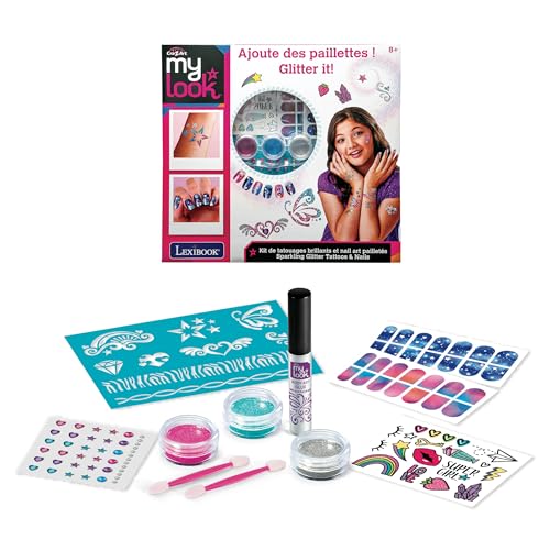 Lexibook, Set mit leuchtenden Tattoos und glitzerndem Nail Art, CRSS16 Lexibook, Set mit leuchtenden Tattoos und glitzerndem Nail Art, CRSS16 von Lexibook