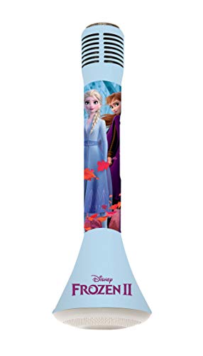 Lexibook - Disney Die Eiskönigin - Tragbarer Bluetooth-Lautsprecher mit Stimmwechselfunktion, Mikrofon zum Singen, Leuchtender Lautsprecher 5W, Micro SD-Anschluss, Blau/Violett - MIC210FZ Lexibook - Disney Die Eiskönigin - Tragbarer Bluetooth-Lautsprecher mit Stimmwechselfunktion, Mikrofon zum Singen, Leuchtender Lautsprecher 5W, Micro SD-Anschluss, Blau/Violett - MIC210FZ von Lexibook