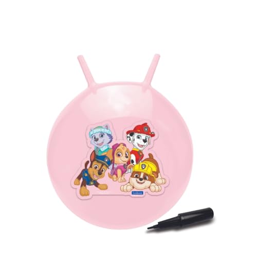 Lexibook, Paw Patrol, Aufblasbarer Hopper-Ball, inkl. Handpumpe, sicherer und haltbarer Kunststoff, Rosa, BG040PAG von Lexibook