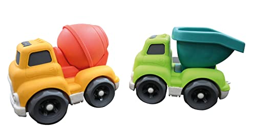 Lexibook BioC07 Spielzeugautos zum Teil aus Weizenfasern hergestellt-Polizei und Feuerwehr für Kinder von Lexibook
