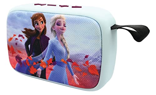 Lexibook Disney Die Eiskönigin - Tragbarer Bluetooth-Lautsprecher, Kabelloser, USB, TF-Karte, Akku, Blau/lila, BT018FZ Lexibook Disney Die Eiskönigin - Tragbarer Bluetooth-Lautsprecher, Kabelloser, USB, TF-Karte, Akku, Blau/lila, BT018FZ von Lexibook