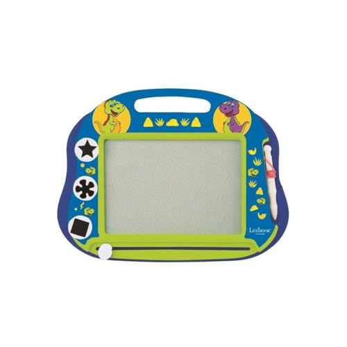 Lexibook Magische magnetische Zeichentafel, Magnettafel für Kinder, künstlerisches kreatives Spielzeug für Mädchen und Jungen, Stift und Magnete, CRDINO550 Lexibook Magische magnetische Zeichentafel, Magnettafel für Kinder, künstlerisches kreatives Spielzeug für Mädchen und Jungen, Stift und Magnete, CRDINO550 von Lexibook