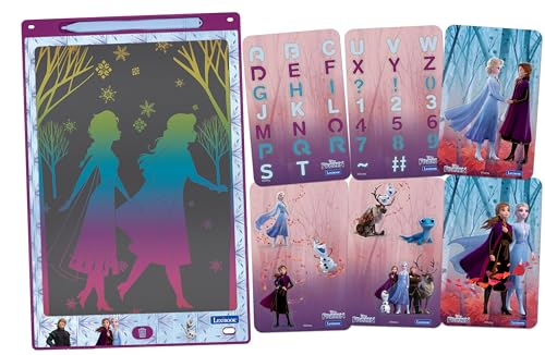 Lexibook, Frozen Magic Slate, Kunst- und Bastelspielzeug für Mädchen und Jungen, A4-Format mit mehrfarbigen Zeichnungen, lila/blau, CRT10FZ Lexibook, Frozen Magic Slate, Kunst- und Bastelspielzeug für Mädchen und Jungen, A4-Format mit mehrfarbigen Zeichnungen, lila/blau, CRT10FZ von Lexibook