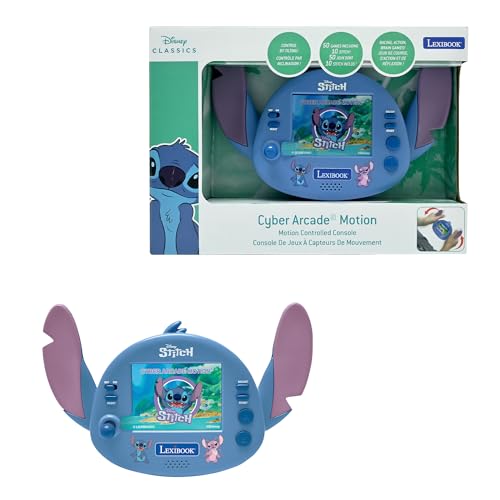 Lexibook - Disney Stitch - Kompakte tragbare Cyber-Arcade-Konsole, 50 Spiele, LCD-Farbbildschirm, batteriebetrieben, JL3180D Lexibook - Disney Stitch - Kompakte tragbare Cyber-Arcade-Konsole, 50 Spiele, LCD-Farbbildschirm, batteriebetrieben, JL3180D von Lexibook