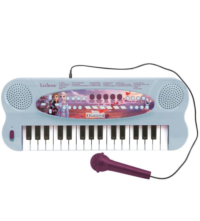 Lexibook Elektronische Tastatur m. Mikrofon - Disney Frozen II - Lexibook - One Size - Musikinstrumente Lexibook Elektronische Tastatur m. Mikrofon - Disney Frozen II - Lexibook - One Size - Musikinstrumente von Lexibook