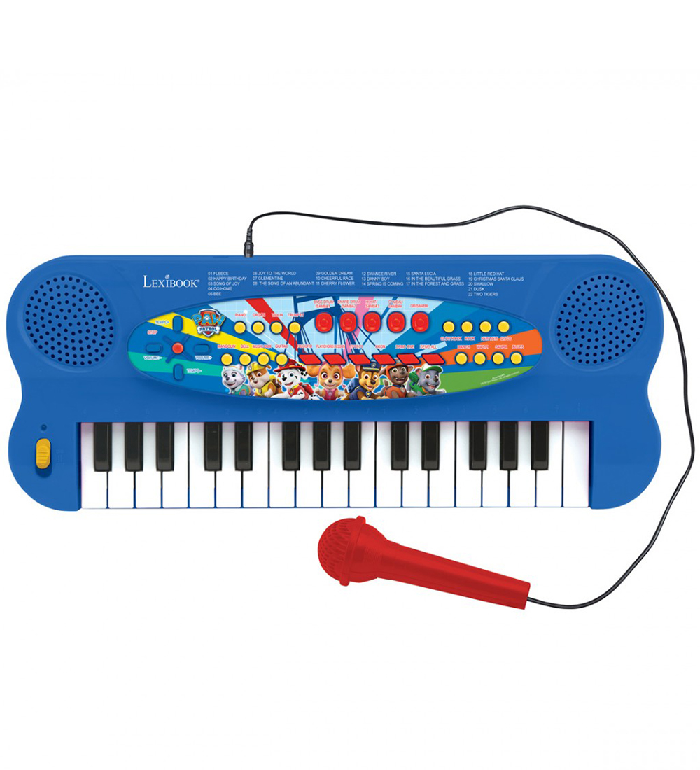 Lexibook Elektronische Tastatur m. Mikrofon - Paw Patrol - Lexibook - One Size - Musikinstrumente Lexibook Elektronische Tastatur m. Mikrofon - Paw Patrol - Lexibook - One Size - Musikinstrumente von Lexibook