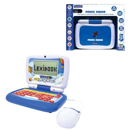 Lexibook, Power Junior, zweisprachiger Lern-Laptop, Französisch/Englisch, mit 40 Aktivitäten, eine Neue Art, lesen und zählen zu Lernen, JC398i1 Lexibook, Power Junior, zweisprachiger Lern-Laptop, Französisch/Englisch, mit 40 Aktivitäten, eine Neue Art, lesen und zählen zu Lernen, JC398i1 von Lexibook