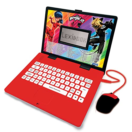 Lexibook JC598MIi3 Miraculous mit Ladybug-Zweisprachiger Laptop für Bildungszwecke Englisch und Deutsch, 124 Aktivitäten, Mathematik, Logik, Musik, Uhr, Spiele-Spielzeug für Mädchen Lexibook JC598MIi3 Miraculous mit Ladybug-Zweisprachiger Laptop für Bildungszwecke Englisch und Deutsch, 124 Aktivitäten, Mathematik, Logik, Musik, Uhr, Spiele-Spielzeug für Mädchen von Lexibook