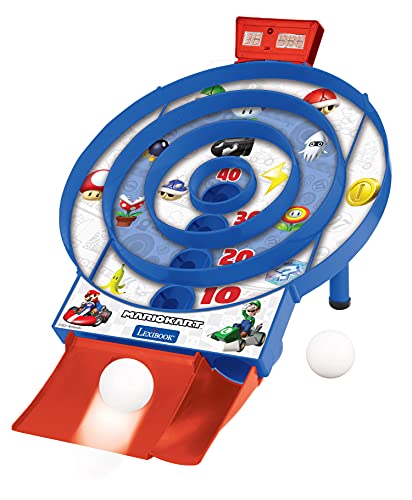 Lexibook Nintendo Mario Kart-Elektronisches Geschicklichkeitsspiel, Skee Ball, JG995NI, Medium von Lexibook