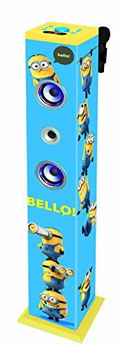 Lexibook - K8050DES - Minions Bluetooth Karaoke Stereoturm von Lexibook