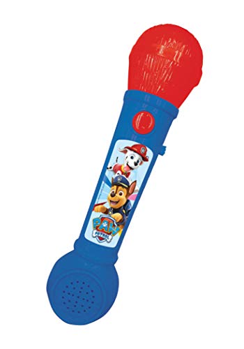 Lexibook, Paw Patrol, Mikrofon für Kinder, musikalisches Spielzeugspiel, eingebauter Lautsprecher, Lichteffekte, Demomelodien inklusive, blau/rot, MIC80PA Lexibook, Paw Patrol, Mikrofon für Kinder, musikalisches Spielzeugspiel, eingebauter Lautsprecher, Lichteffekte, Demomelodien inklusive, blau/rot, MIC80PA von Lexibook