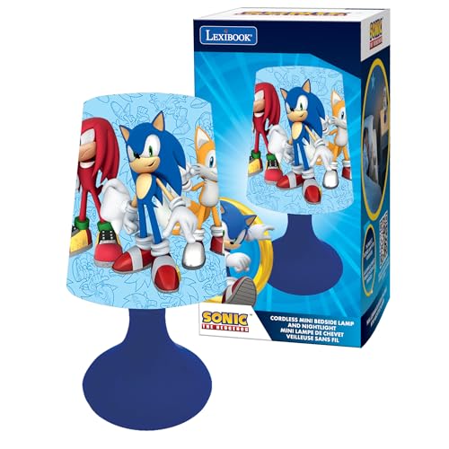 Lexibook, Sonic The Hedgehog, Sonic Mini Nachttischlampe und kabelloses Nachtlicht, MLT10SN Lexibook, Sonic The Hedgehog, Sonic Mini Nachttischlampe und kabelloses Nachtlicht, MLT10SN von Lexibook