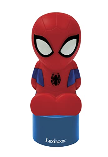 Lexibook Spiderman Nachtlicht und Lautsprecher für Kinderzimmer, Farbwechsel, weiches Licht, batteriebetrieben, blau/rot, NS01SP Lexibook Spiderman Nachtlicht und Lautsprecher für Kinderzimmer, Farbwechsel, weiches Licht, batteriebetrieben, blau/rot, NS01SP von Lexibook