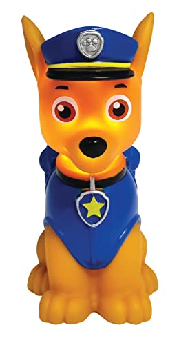 Lexibook PAW Patrol Helfer auf vier Pfoten Chase LED-Nachtlicht für Kinder, Farbwechsel, Weiches Licht, Batterien, Kunststoff , Blau/Beige, NLJ001PA1, Mehrfarbig von Lexibook