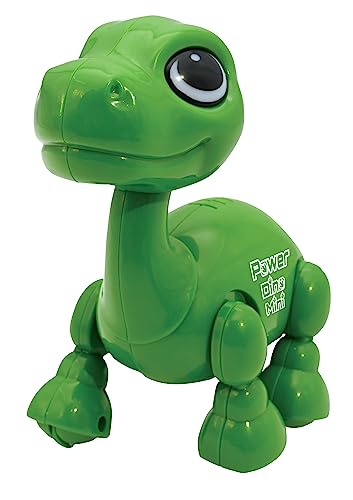 Lexibook Power Dino Mini - Mein kleiner Roboterdinosaurier - Roboterdinosaurier mit Geräuschen, Musik, Lichteffekten, Sprachwiederholung und Klangreaktion, Spielzeug für Jungen und Mädchen - ROB02DINO von Lexibook
