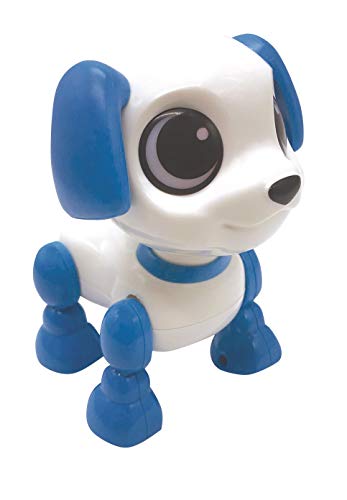Lexibook Power Puppy® Mini - Mein Kleiner Roboterhund - mit Geräuschen, Musik, Lichteffekten, Sprachwiederholung und Klangreaktion, Spielzeug für Jungen und Mädchen - ROB02DOG von Lexibook