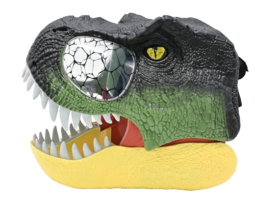 Lexibook, Dinosauriermaske, Beweglicher Kiefer, Realistisches Spielzeug mit Gebrüll und Lichteffekten, Einfach anzuziehen, RPDINO01 Lexibook, Dinosauriermaske, Beweglicher Kiefer, Realistisches Spielzeug mit Gebrüll und Lichteffekten, Einfach anzuziehen, RPDINO01 von Lexibook