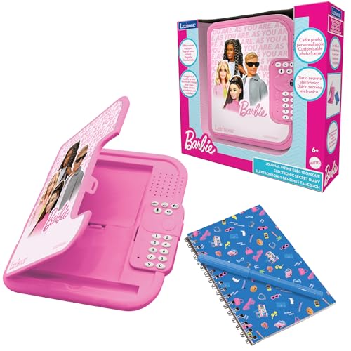 Lexibook, Barbie: Barbie elektronisches Tagebuch mit Stift und Notizbuch inklusive, interaktiv, passwortgeschützt, Spaßfunktionen, Soundeffekte, Pink, SD50BB Lexibook, Barbie: Barbie elektronisches Tagebuch mit Stift und Notizbuch inklusive, interaktiv, passwortgeschützt, Spaßfunktionen, Soundeffekte, Pink, SD50BB von Lexibook