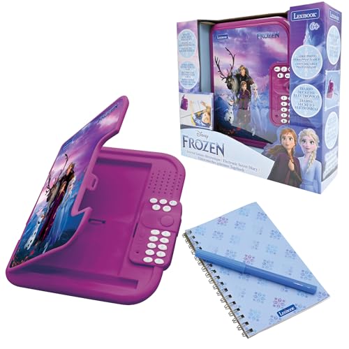 Lexibook - Frozen, Elektronisches Geheimtagebuch mit Stift und Notizbuch, interaktiv, Passwort, lustige Funktionen, Soundeffekte, lila/blau, SD50FZ Lexibook - Frozen, Elektronisches Geheimtagebuch mit Stift und Notizbuch, interaktiv, Passwort, lustige Funktionen, Soundeffekte, lila/blau, SD50FZ von Lexibook