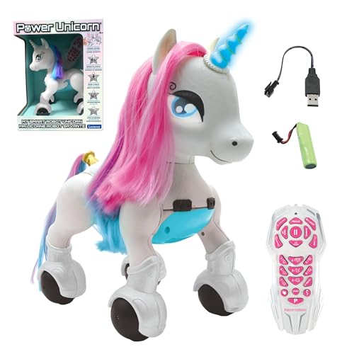 Lexibook Power Unicorn® - Mein erstes intelligentes Einhorn zum Üben, programmierbar mit Fernbedienung, Trainings- und Gestensteuerungsfunktion, Tanz, Musik, Lichteffekte, wiederaufladbar, UNI01 Lexibook Power Unicorn® - Mein erstes intelligentes Einhorn zum Üben, programmierbar mit Fernbedienung, Trainings- und Gestensteuerungsfunktion, Tanz, Musik, Lichteffekte, wiederaufladbar, UNI01 von Lexibook