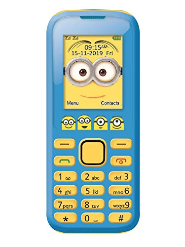 Lexibook Universal Ich - Einfach Unverbesserlich Minions 2G Handy, Dual SIM, Kamera, Akku, gelb / blau, GSM20DES Lexibook Universal Ich - Einfach Unverbesserlich Minions 2G Handy, Dual SIM, Kamera, Akku, gelb / blau, GSM20DES von Lexibook