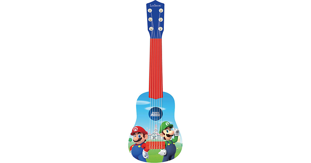 Mario Meine erste Gitarre,  53 cm mehrfarbig von Lexibook