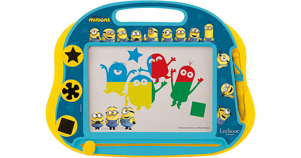 Minions Magische Zeichentafel mehrfarbig blau/gelb Minions Magische Zeichentafel mehrfarbig blau/gelb von Lexibook