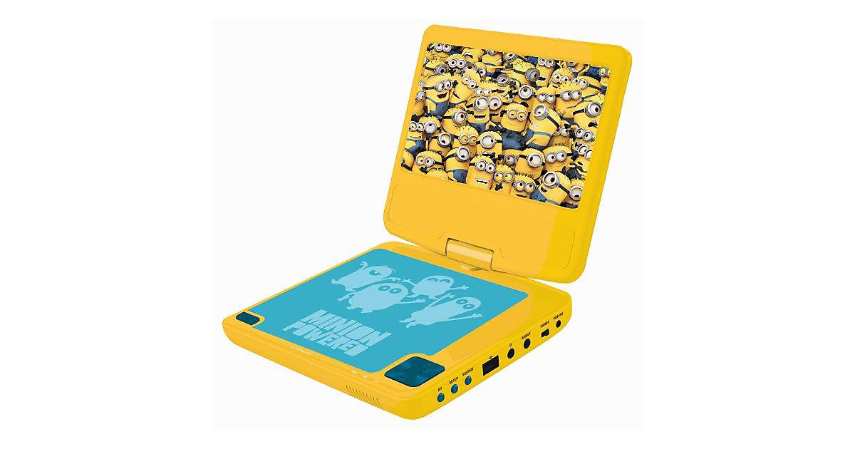 Minions tragbarer DVD-Player blau/gelb von Lexibook