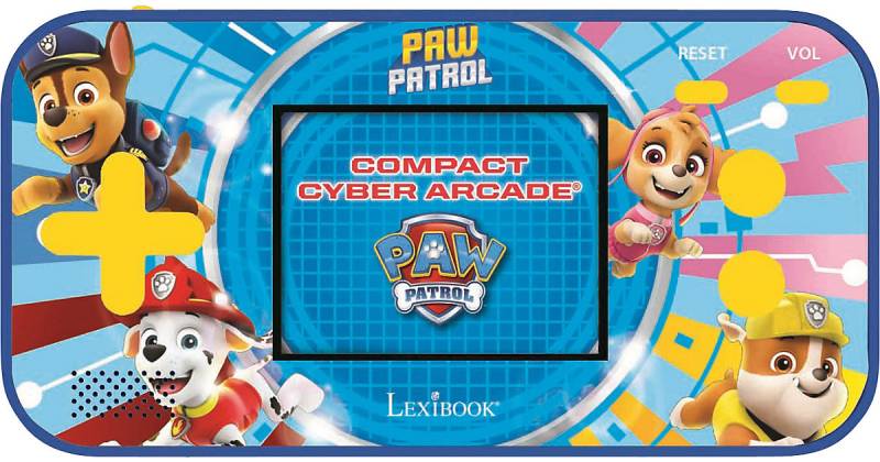 PAW Patrol Spielekonsole Compact Cyber Arcade 2.5'' 150 Spiele mehrfarbig von Lexibook