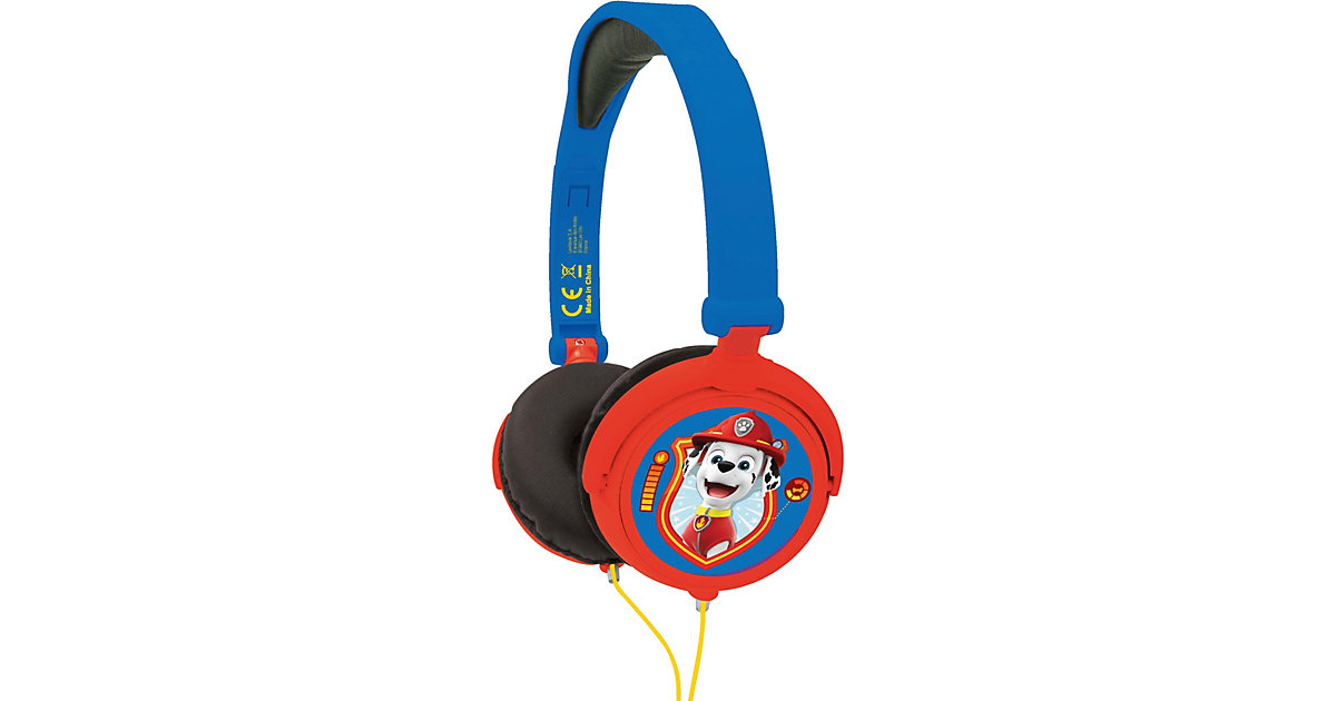 Paw Patrol, Stereokopfhörer, kinderfreundliche Kraft, faltbar und ein blau/rot Paw Patrol, Stereokopfhörer, kinderfreundliche Kraft, faltbar und ein blau/rot von Lexibook