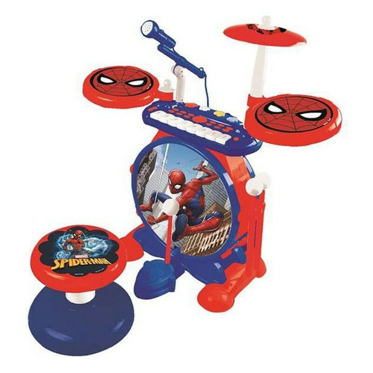 Schlagzeug Spiderman Lexibook von Lexibook