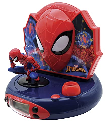 Spider-Man Radiowecker mit Projektion RP500SP Spider-Man Radiowecker mit Projektion RP500SP von Lexibook