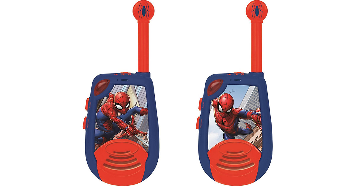 Spider Man - Walkie Talkie 3D - 2km blau/rot von Lexibook