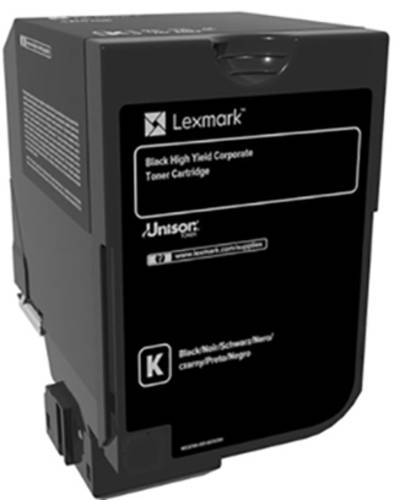 Lexmark Toner 74C2HKE Original Schwarz 20000 Seiten 74C2HKE von Lexmark