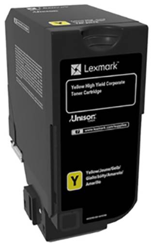 Lexmark Toner 74C2HYE Original Gelb 12000 Seiten 74C2HYE von Lexmark