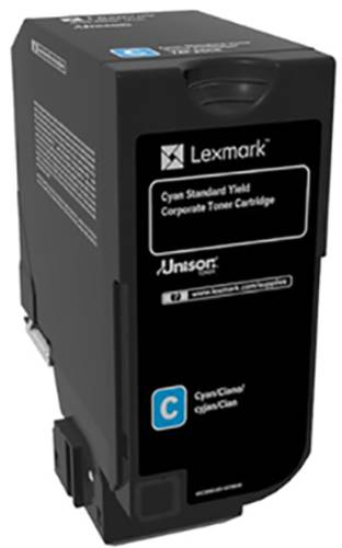 Lexmark Toner 74C2SCE Original Cyan 7000 Seiten 74C2SCE von Lexmark