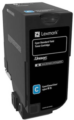 Lexmark Tonerkassette CS720 Original Cyan 7000 Seiten 74C0S20 von Lexmark