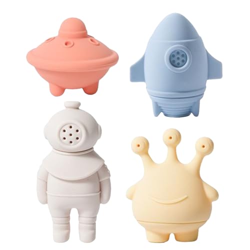 Kleinkind Badewannenspielzeug,Silikon Badespielzeug Für Babys - Abnehmbare Zubehöre & Sensorik Design für Badewanne, , Pool, Geburtstag Kleinkind Badewannenspielzeug,Silikon Badespielzeug Für Babys - Abnehmbare Zubehöre & Sensorik Design für Badewanne, , Pool, Geburtstag von Lexsyn