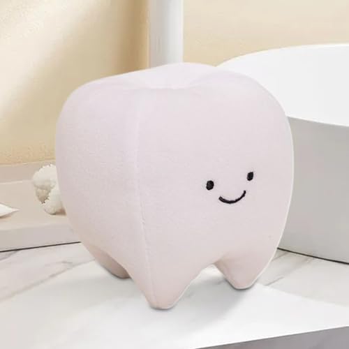 Lexsyn ,Niedliches Weiches Zahn Kuscheltier | Spielzeug Für Kinder Mädchen Jugendliche Baby Geschenkidee Für Schule Freunde Familie von Lexsyn