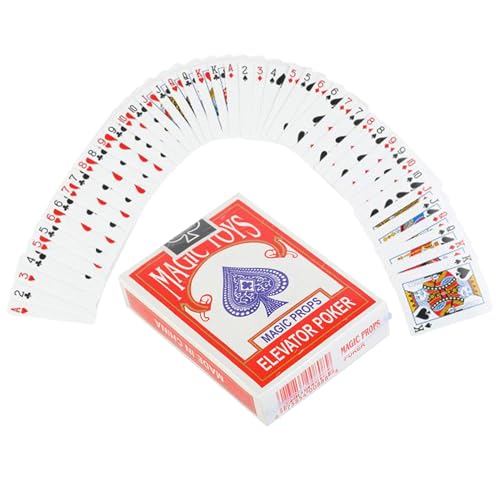 Lexsyn Kartenspiele | Spezielle Pokerkarten Für Zauberer | Interaktives Werkzeug Für Straßenmagie Bühnenauftritte Und Familienfeiern Lexsyn Kartenspiele | Spezielle Pokerkarten Für Zauberer | Interaktives Werkzeug Für Straßenmagie Bühnenauftritte Und Familienfeiern von Lexsyn