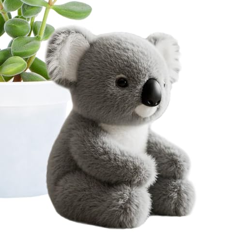 Lexsyn Koala Plüschtier, 18X30CM Ultraweiches Koala Plüschtier, Ultra-Soft Plush Mimics The Matural Movements Like A Real, Plüschspielzeug für Kinder und Erwachsene nach von Lexsyn