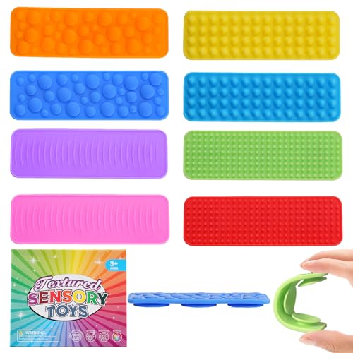 Fidget Toys Finger,8 Stück Fidget Toys Sensory Stones Sensorik Spielzeug Anti Stress Kinder Sensorisches Toys,Anti Stress Autismus Spielzeug,Beruhigend Bei Stress Angst Fidget Toys Finger,8 Stück Fidget Toys Sensory Stones Sensorik Spielzeug Anti Stress Kinder Sensorisches Toys,Anti Stress Autismus Spielzeug,Beruhigend Bei Stress Angst von Lezehea