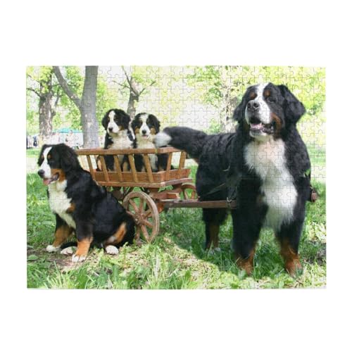500 Teile, Puzzles für Erwachsene, anspruchsvolle Puzzles, Puzzlespiel für das Ganze,Berner Sennenhund 500 Teile, Puzzles für Erwachsene, anspruchsvolle Puzzles, Puzzlespiel für das Ganze,Berner Sennenhund von LfearTesa