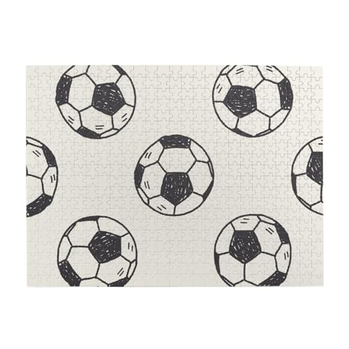 500 Teile, Puzzles für Erwachsene, anspruchsvolle Puzzles, Puzzlespiel für das Ganze,Fußball 500 Teile, Puzzles für Erwachsene, anspruchsvolle Puzzles, Puzzlespiel für das Ganze,Fußball von LfearTesa