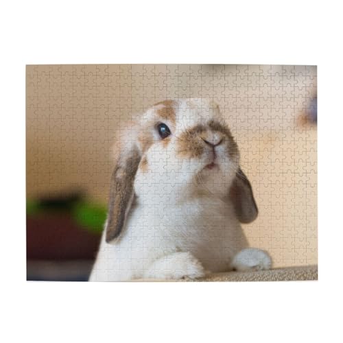500 Teile, Puzzles für Erwachsene, anspruchsvolle Puzzles, Puzzlespiel für das Ganze,Kaninchen 500 Teile, Puzzles für Erwachsene, anspruchsvolle Puzzles, Puzzlespiel für das Ganze,Kaninchen von LfearTesa